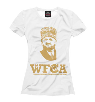 Футболка для девочек WFCA Federation White