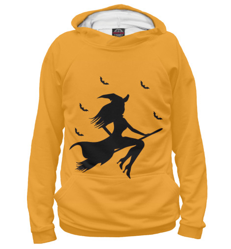 

Худи Print Bar, Белый, Witch