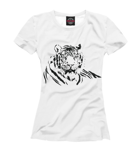 

Футболки Print Bar, Белый, Tiger
