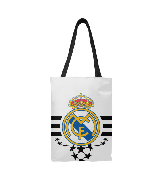 Сумка-шоппер с изображением Real Madrid цвета 