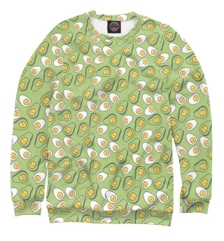 Женский свитшот Зеленые авокадо