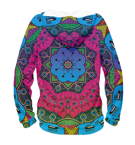 

Худи Print Bar, Белый, Синий Мухъ