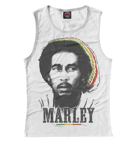 

Майки Print Bar, Белый, Bob Marley