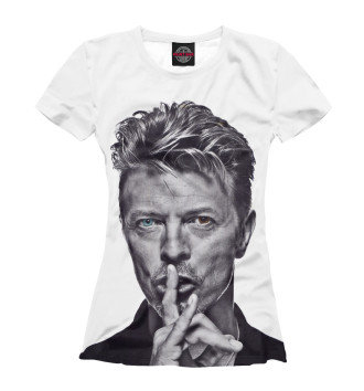 Женская Футболка David Bowie