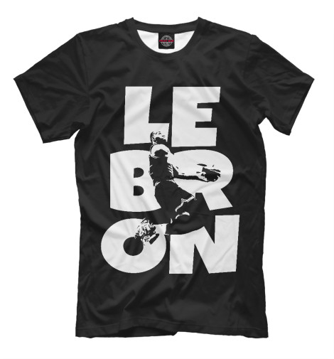 

Футболки Print Bar, Черный, Lebron James