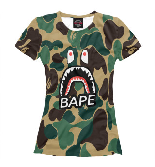 Женская футболка BAPE