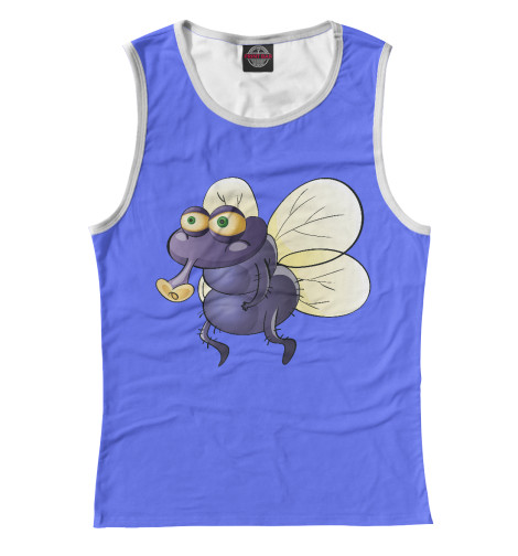 

Майки Print Bar, Белый, Муха обиженная