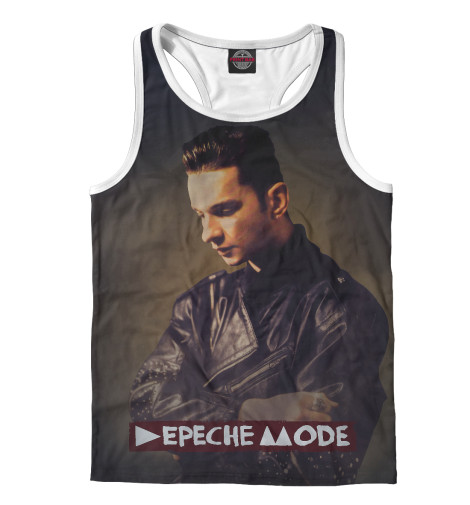 

Майки борцовки Print Bar, Белый, Depeche Mode
