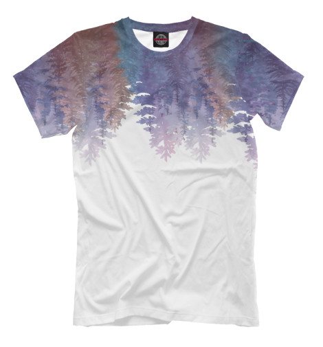 

Футболки Print Bar, Молочно-белый, Лес