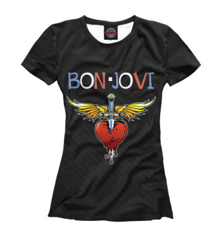 Футболка для девочек Bon Jovi