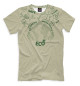Мужская футболка Go Green Green World Eco