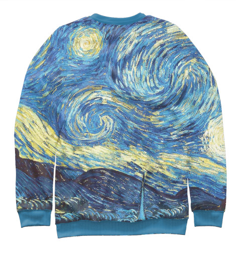 

Свитшоты Print Bar, Белый, Грампи Кэт Ван Гога