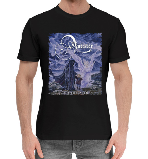 Мужская хлопковая футболка с изображением Antestor цвета Черный