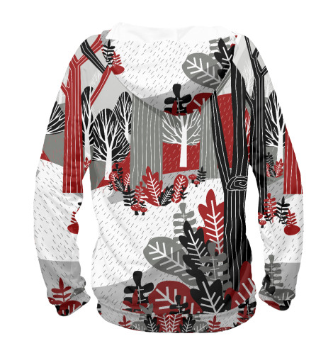 

Худи Print Bar, Белый, Красная шапочка