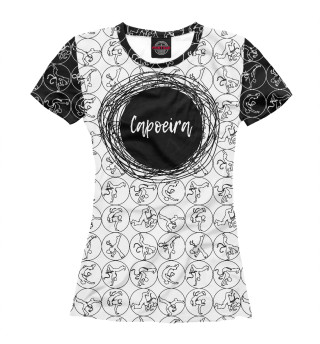 Женская футболка Капоэйра