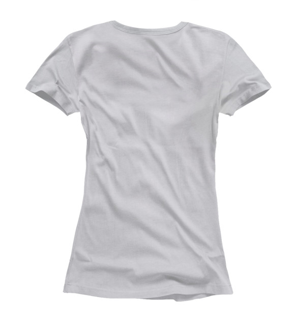 Женская футболка с изображением Welsh Corgi цвета Белый