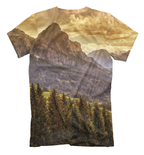 

Футболки Print Bar, Молочно-белый, Mountain