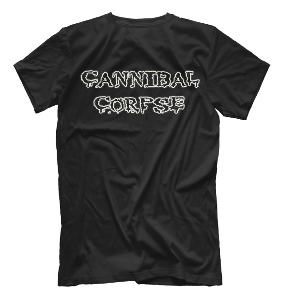 Футболка для мальчиков с изображением Cannibal Corpse цвета Белый