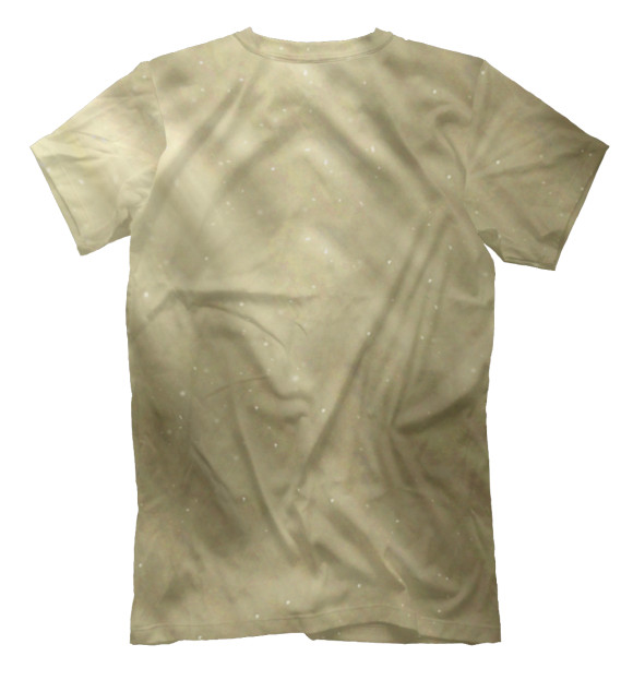 Мужская футболка с изображением Не моргай цвета Белый