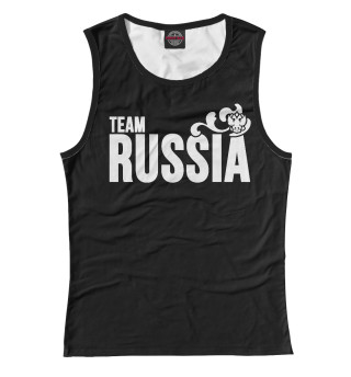 Майка для девочки Team Russia