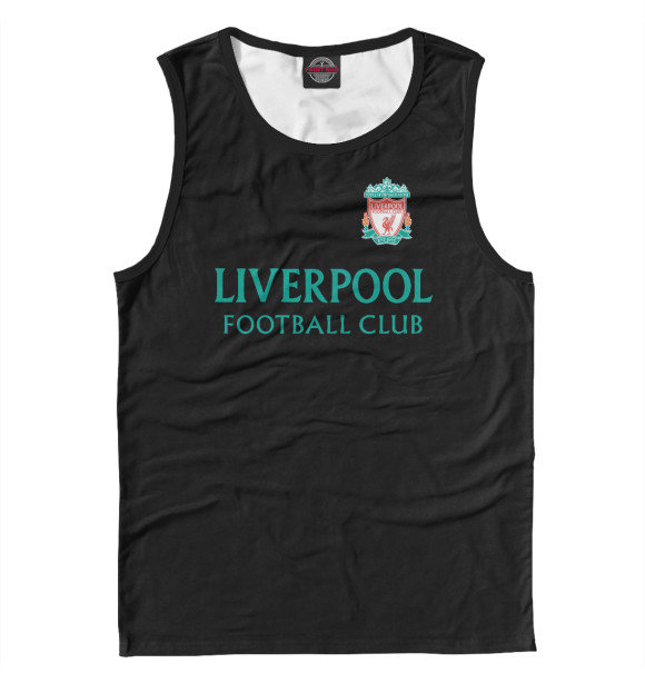 Майка для мальчика с изображением Liverpool цвета Белый