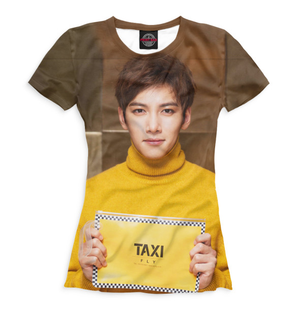 Женская футболка с изображением Дорама цвета Белый