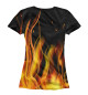 Футболка для девочек Fire