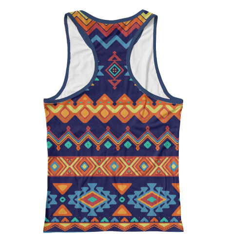 

Майки борцовки Print Bar, Белый, Африканский узор
