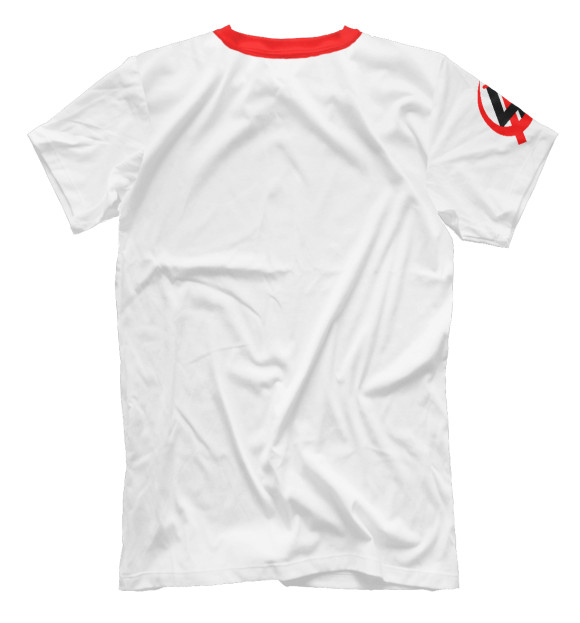 Мужская футболка с изображением Лев Троцкий цвета Белый