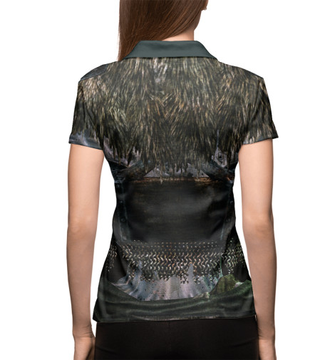 

Поло Print Bar, Белый, Draugr armor