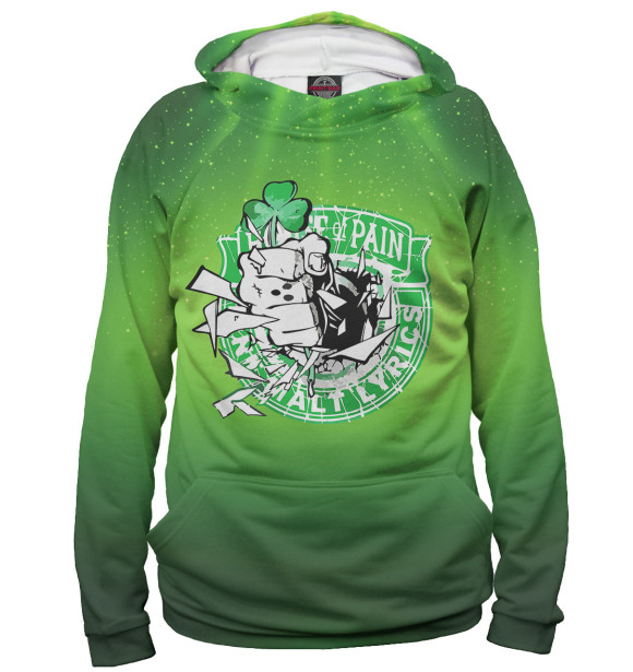 Женское худи с изображением House of Pain цвета Белый