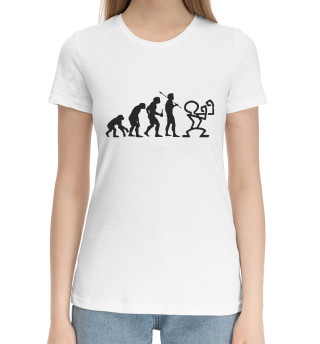 Хлопковая футболка для девочек Conor Evolution