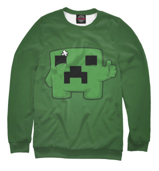 Мужской свитшот Minecraft Creeper