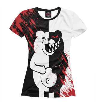 Футболка для девочек Monokuma