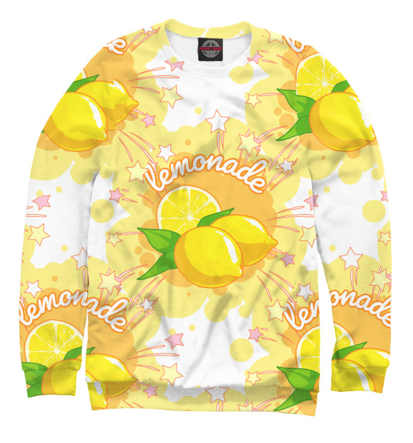 Свитшот для мальчиков с изображением Lemonade цвета Белый
