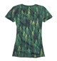 Женская футболка Simple forest