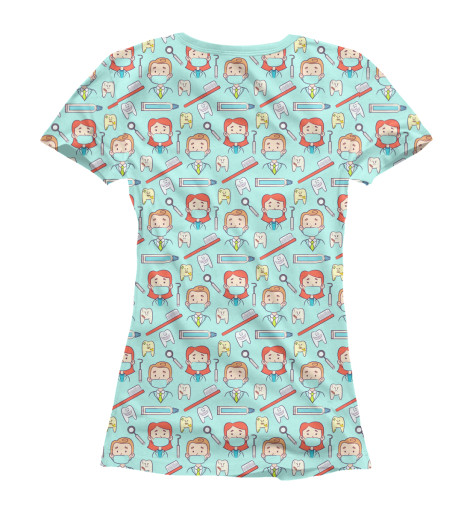 

Футболки Print Bar, Белый, Стоматолог