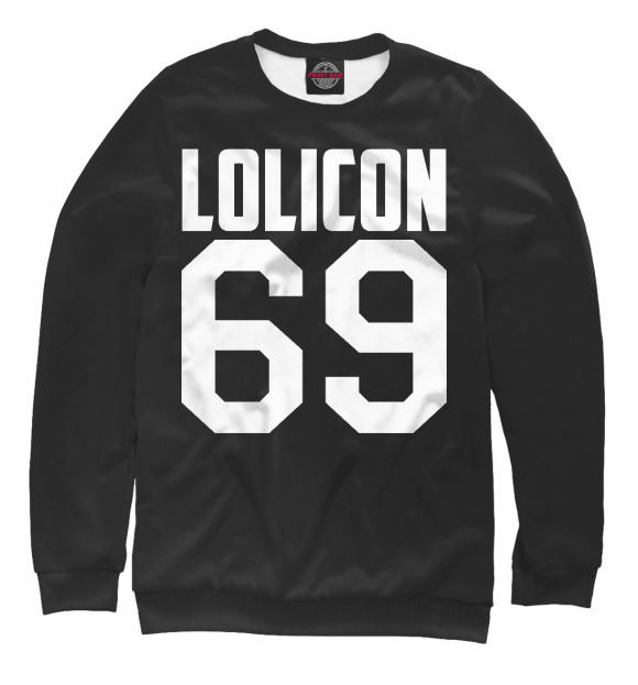 Свитшот для мальчиков с изображением Lolicon 69 цвета Белый