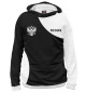 Женское худи Russia Black&White