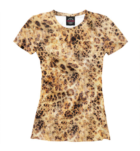 

Футболки Print Bar, Белый, Leopard Abstraction