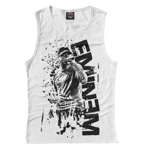 

Майки Print Bar, Белый, Eminem