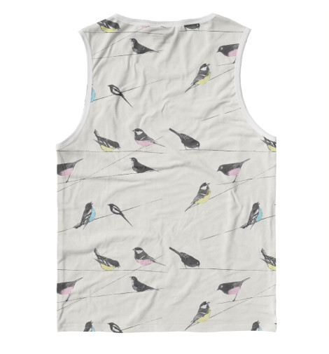 

Майки Print Bar, Белый, Birdy