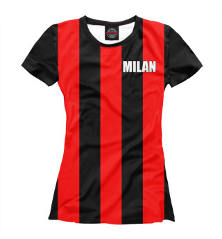 Футболка для девочек AC Milan