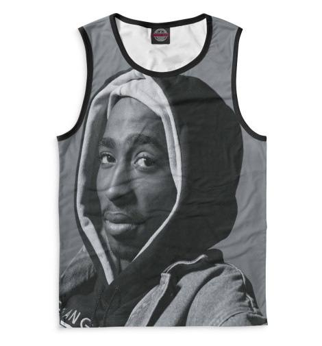 

Майки Print Bar, Белый, 2Pac