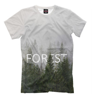 Мужская футболка Лес (FOREST)