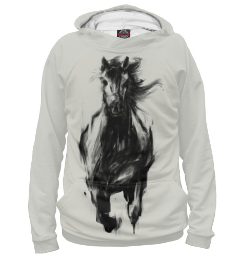 

Худи Print Bar, Белый, Конь