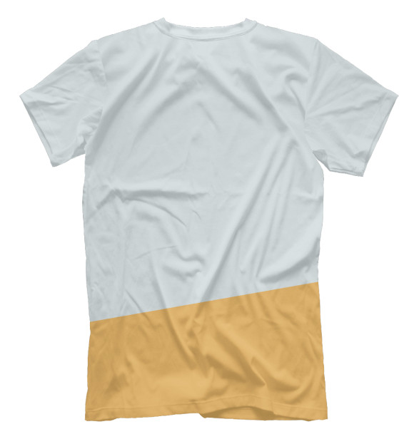 Мужская футболка с изображением GONE.Fludd ART цвета Белый