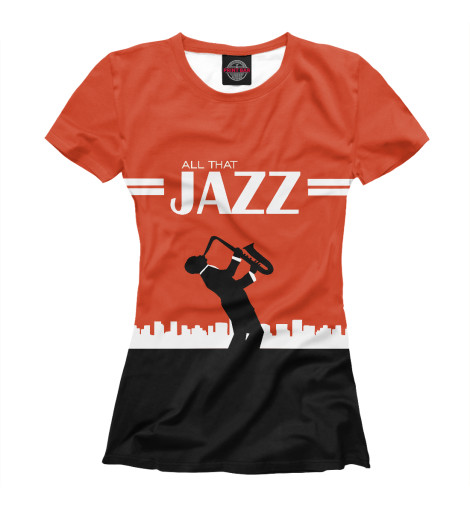 

Футболки Print Bar, Белый, All That Jazz