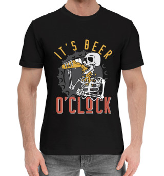 Хлопковая футболка, Хлопковый свитшот, Хлопковый худи  It's beer o'clock