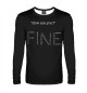 Мужской лонгслив Fine
